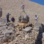 1-hoisting-down-tumbled-blocks-from-northern-slope